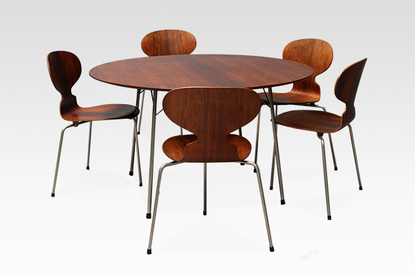Arne Jacobsen  Table set .model 3600 ＆ model 3100 (3).jpg
