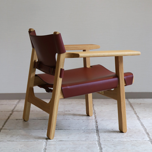Borge Mogensen  Spanish Chair - Deep Red (11).jpg