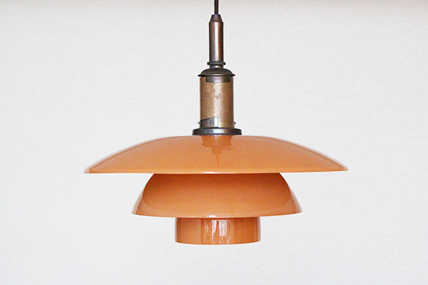 Poul Henningsen  Pendant Lamp PH 44 with pink matt glass  Louis Poulsen (1).jpg