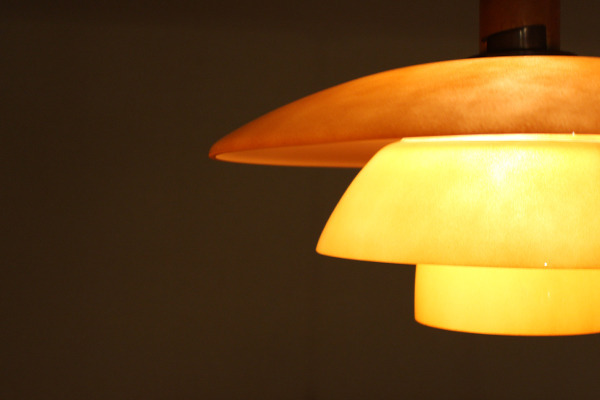 Poul Henningsen  Pendant Lamp PH 44 with pink matt glass  Louis Poulsen (2).jpg