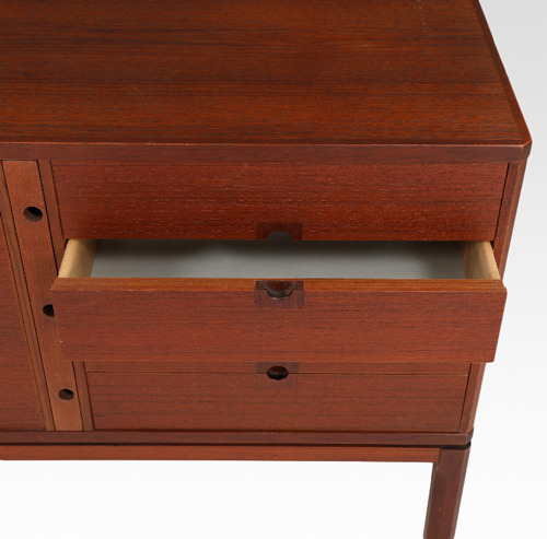 Sideboard of teak, front with four doors (3).jpg