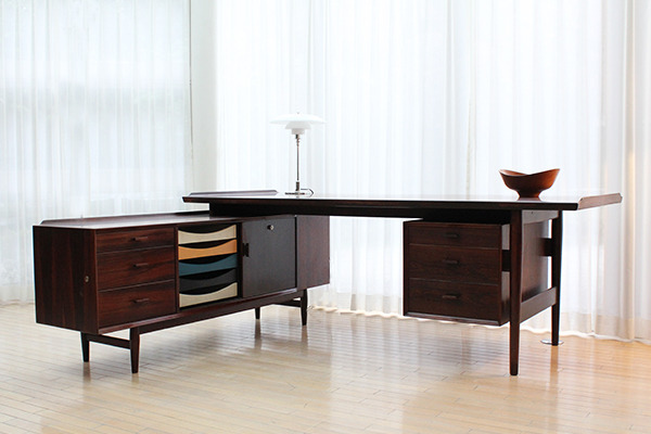 Arne Vodder  Rosewood sideboard and desk, rosewood  Sibast (1).jpg