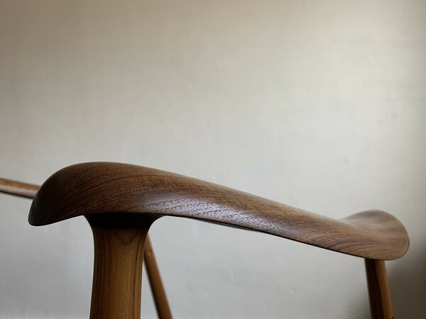 入荷】中村 達薫 / イージーチェア .Arm high type（チーク材） | 北欧