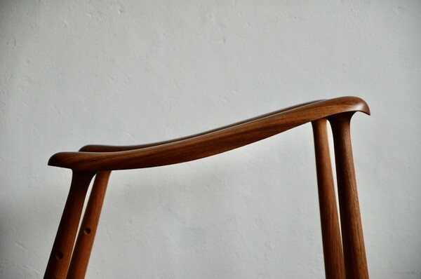 入荷】中村 達薫 / イージーチェア .Arm high type（チーク材