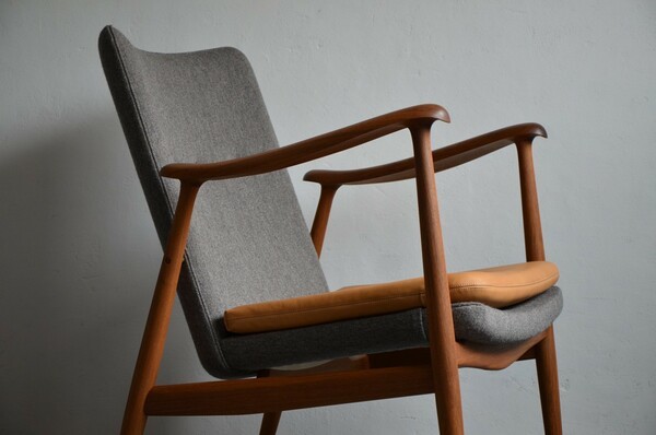 入荷】中村 達薫 / イージーチェア .Arm high type（チーク材） | 北欧