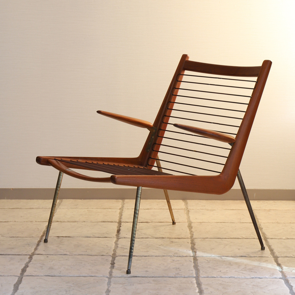 Peter Hvidt  Orla Molgaard-Nielsen   Boomerang chair .FD135  France  Son (3).jpg